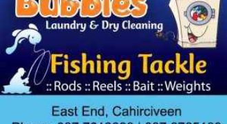 Bubbles Fishing Tackle and Laundry Cahirciveen Co. Kerry
