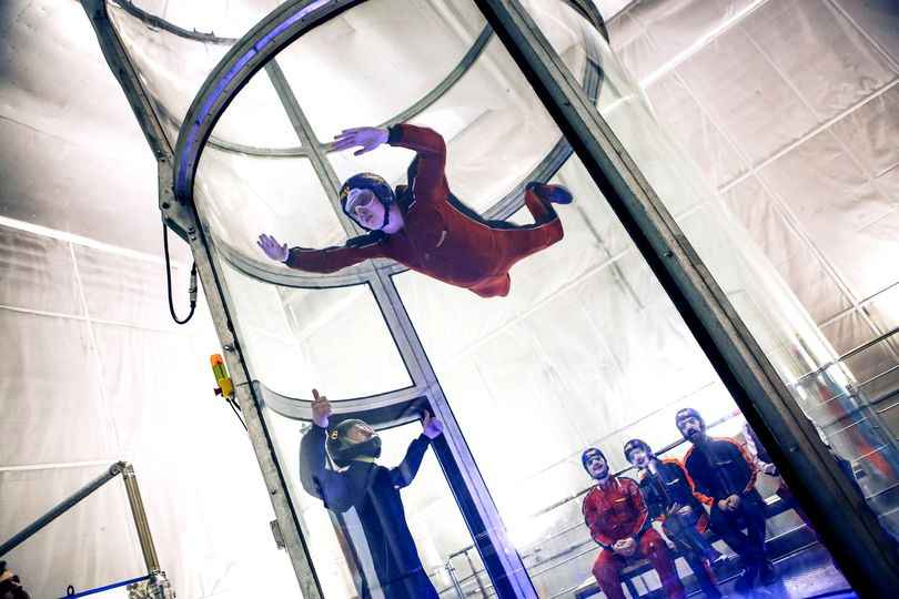 We Are Vertigo. Sky Diving Tunnel. Indoor Activities. Co. Antrim