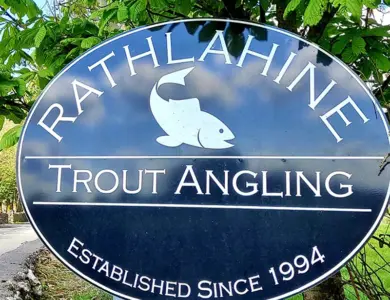 Rainbow trout fishing, Rathlahine Lake Co. Clare.
