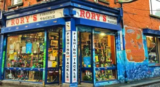 Rory’s Fishing Tackle Store. Dublin.